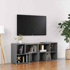 Greatstore TV skříňka šedá 104 x 30 x 52 cm dřevotříska