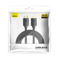 BASEUS High Definition kabel HDMI 2.1 8K 3m, černý