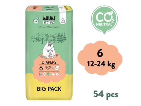 MUUMI BABY Muumi Baby 6 Junior 12–24 kg 54 ks