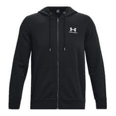 Under Armour UA Essential Fleece FZ Hood-BLK, UA Essential Fleece FZ Hood-BLK | 1373881-001 | XL