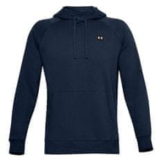 Under Armour Pánská mikina , UA Rival Fleece Hoodie-NVY | 1357092-408 | XXL