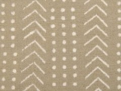 Beliani Bavlněný polštář geometrický vzor 45 x 45 cm taupe SENECIO