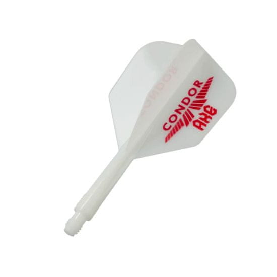 Condor Letky AXE Logo - Small - Short - White & Red CN253