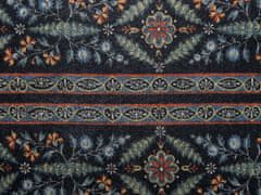 Beliani Sametový polštář 45 x 45 cm vícebarevný RUTA