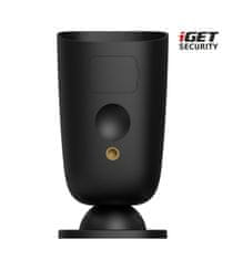 iGET SECURITY EP26 Black - WiFi bateriová FullHD kamera, IP65, zvuk, samostatná a pro alarm M5-4G CZ