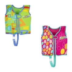 Bestway plavecká vesta Aquastar Swim Vest - M-L - růžová