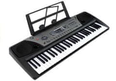 Lean-toys Varhany Keyboard + Mikrofon Napájecí Adaptér Mq-810 Mp3