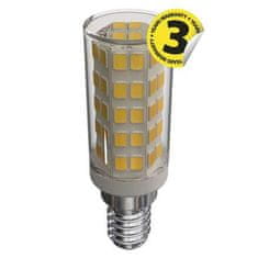 Emos LED žárovka ZQ9140 LED žárovka Classic JC A++ 4,5W E14 teplá bílá