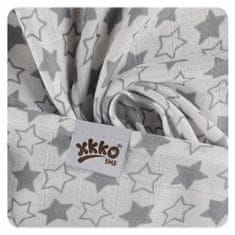 XKKO BMB 70x70 - Little Stars Silver MIX 3ks