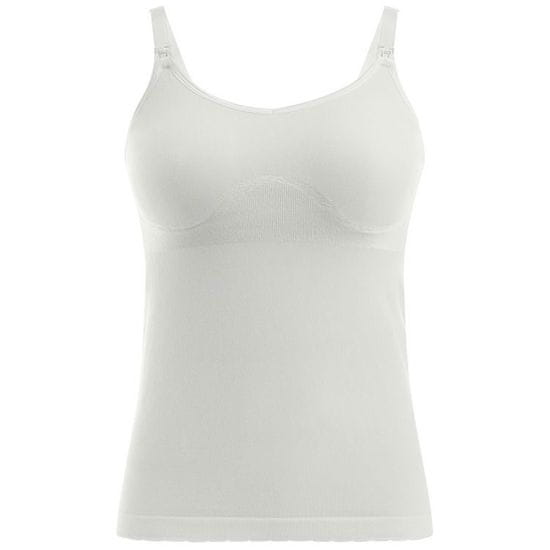 Medela Tank Top Bravado Tričko pro těhotné a kojící ženy, velikost XL ,, bílé