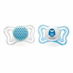 Chicco Physio Forma Light uklidňující dudlíky, 2ks, modrá, 2-6m