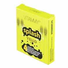 Vitammy SPLASH, Náhradní násady na zubní kartáčky SPLASH, žlutá/yellow/, 4ks