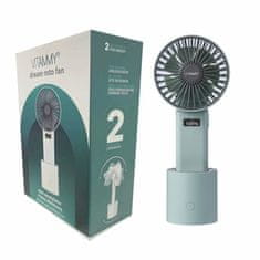 Vitammy Dream Roto fan, USB mini stolní ventilátor s otočnou základnou, šedá