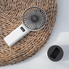 Vitammy Dream Roto fan, USB mini stolní ventilátor s otočnou základnou, bílá