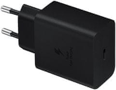 Samsung nabíječka s podporou rychlonabíjení (45W) s kabelem USB-C, černá