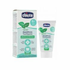 Chicco Zubní pasta s fluorem s příchutí mentolu, 50ml, 6r+