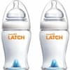 LATCH, Set Kojeneckých lahví s antikolikovým ventilem, 240ml, od 0m+, 2ks