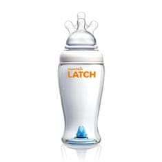 Munchkin LATCH, Kojenecká láhev s dudlíkem a antikolikovým ventilem, 330ml, od 6m+