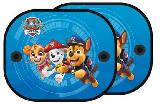 Nickelodeon Paw Patrol Sluneční clona do auta, modrá, 2ks, 3r+