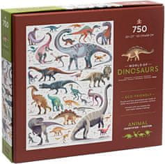 Crocodile Creek Puzzle - Svět dinosaurů (750 dílků)