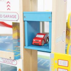 Le Toy Van Velká dřevěná garáž