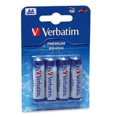 Verbatim baterie AA 1,5V Alkalické blister 4ks