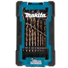 Makita Sada 25 kobaltových vrtáků D-67577