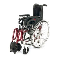 DMA Praha Invalidní vozík variabilní BASIC LIGHT PLUS RED 42 cm