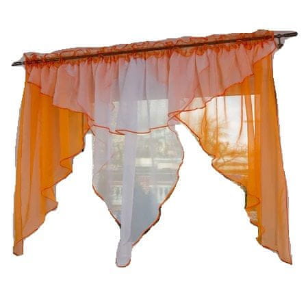 Strefa Firan Ready Curtain GENEVA 350x150 cm, ORANŽOVÁ