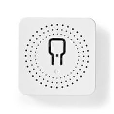 Nedis WIFIWMS10WT SmartLife chytrý WiFi mini vestavný spínač pro ovládání spotřebičů 16 A, 1 kanálový