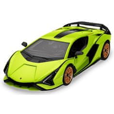 Lean-toys Sada Stavebních Kostek Auto R/C 1:18 Lambo