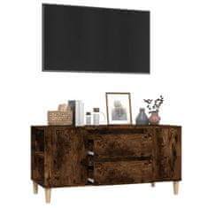 Vidaxl TV skříňka kouřový dub 102x44,5x50 cm kompozitní dřevo