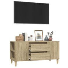 Vidaxl TV skříňka šedá sonoma 102x44,5x50 cm kompozitní dřevo