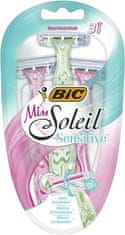 Bic Dámský jednorázový holicí strojek "MISS SOLEIL SENSITIVE", 3 ks, 957599