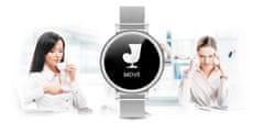 Rubicon Stříbrné Dámské Hodinky Smartwatch Rnbe64-2