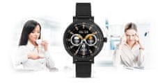 Rubicon Dámské Hodinky Rubicon Smartwatch Rnbe64-3 Black