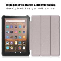 Techsuit Pouzdro pro tablet Amazon Fire HD8 (2018/2017), Techsuit FoldPro černé