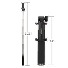 Spigen Selfie Tyč S530W bezdrátová Selfie Stick Black