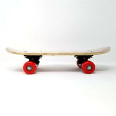 Mini Skateboard Ferrari červený