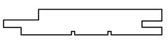 Horavia Saunové palubky olše THERMOWOOD kartáč, sukaté 15x120x2200mm (6ks/bal),STS