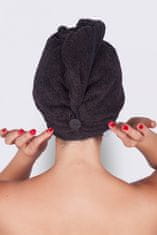 Horavia Wellness turban MaryBerry do sauny, černý