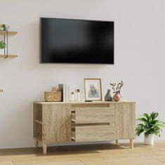 Vidaxl TV skříňka šedá sonoma 102x44,5x50 cm kompozitní dřevo