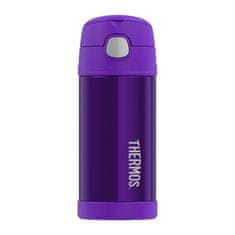 Thermos Funtainer dětská termoska s brčkem 355 ml - květy