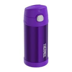 Thermos Funtainer dětská termoska s brčkem 355 ml - květy