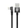 MVP Elbow kabel USB / Lightning 2.4A 2m, černý