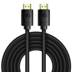 BASEUS High Definition kabel HDMI 2.1 8K 5m, černý