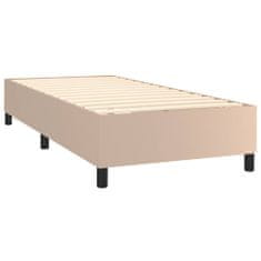 Vidaxl Box spring postel cappuccino 80 x 200 cm umělá kůže