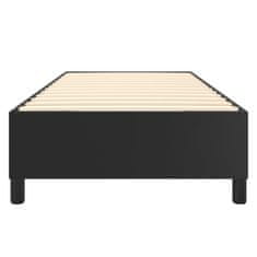 Petromila Box spring postel černá 90 x 200 cm umělá kůže