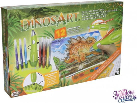 DINOSART  Nebulous Stars Airbrush omalovánky set