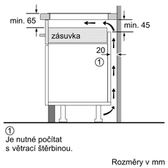 Bosch vestavná indukční varná deska PIE645BB5E